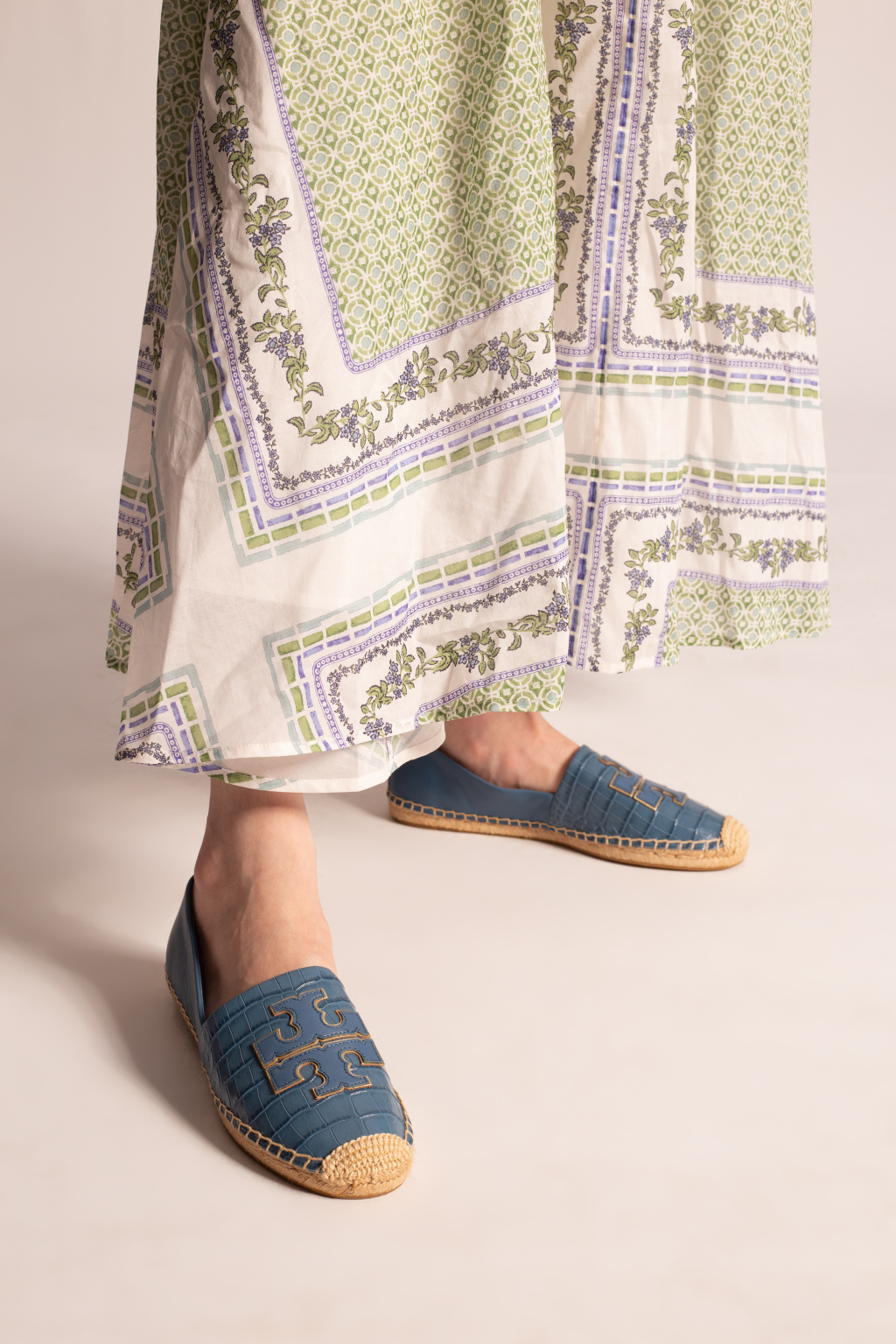 Tory Burch ‘Ines’ espadrilles with logo